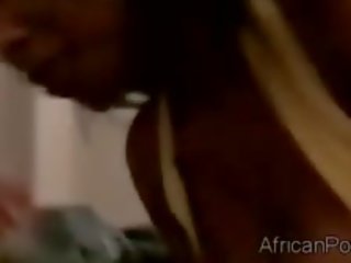 Lucky Tourist Tapes How His marvelous African Gf Gives Him A Blow